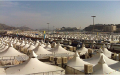 Perkhidmatan Masyair Naik Taraf disediakan bagi khemah yang lebih dekat dengan tempat melontar di Mina.